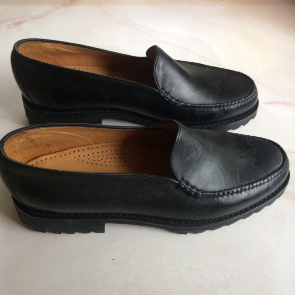 Cole Haan black women's loafers